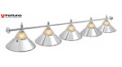 Светильник Alison Silver 5 плафонов