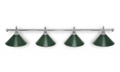Светильник Fortuna Prestige Silver Green 4 плафона
